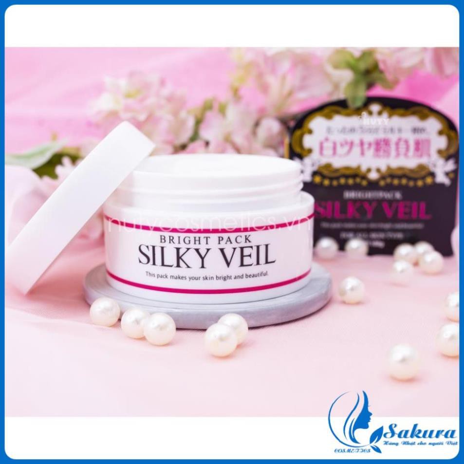 [HÀNG AUTH] Kem Làm Trắng Toàn Thân Silky Veil Hàng Nhật Nội Địa Cream Trắng Da Tức Thì Silky Veil