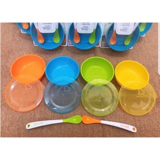 SET 2 THÌA + 4 BÁT CÓ NẮP ĐẬY MUNCHKIN