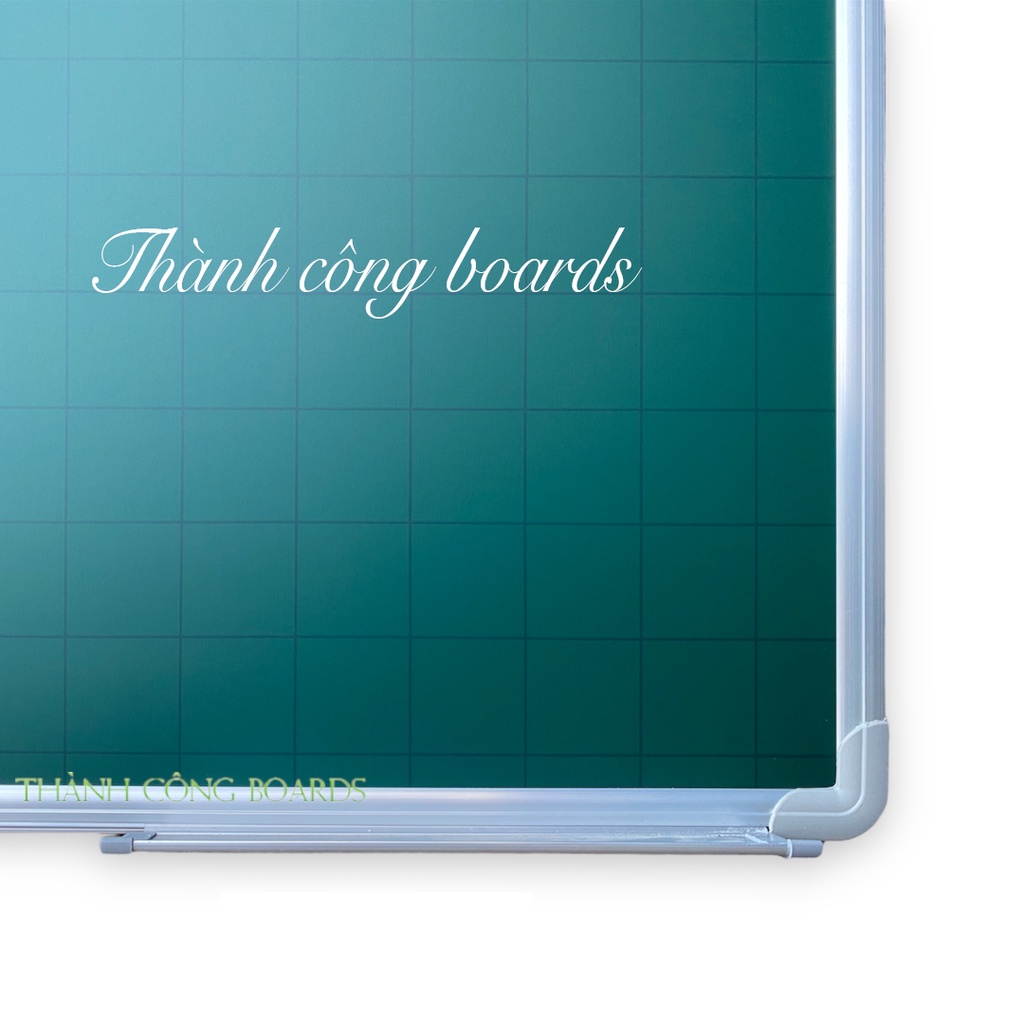 BẢNG TỪ XANH VIẾT PHẤN HÀN QUỐC kẻ ô mờ 5x5cm, chống lóa, hít nam châm, BẢO HÀNH 3 năm