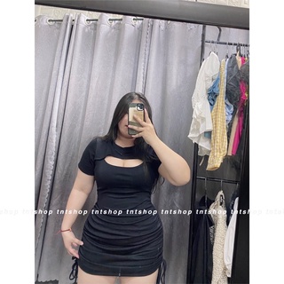 🌈 Đầm khoét ngực [ TNT Shop Bigsize 60kg - 90kg ] Ảnh thật 100%