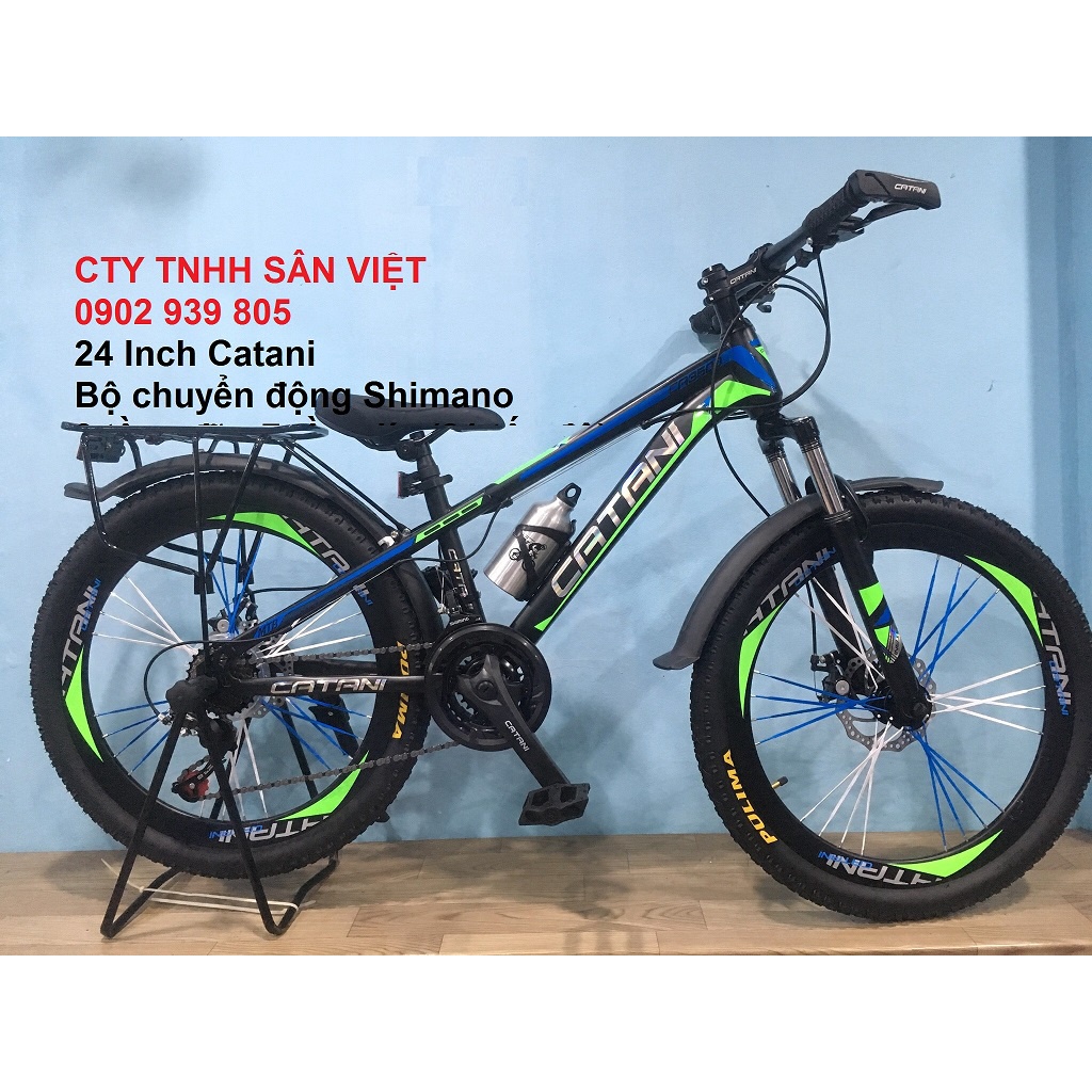 Xe Đạp Thể Thao 24 Inch Catani chính hãng bền đẹp phù hợp cao từ 1m35 trở lên CA3500