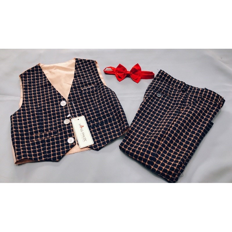 Bộ công tử vest bé traiẢnh thật