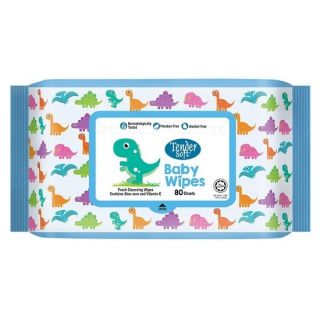 Khăn ướt Tender Soft Baby gói 80 tờ