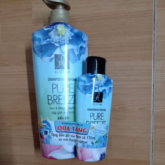 Dầu gội ELASTINE PURE BREEZE CHAI 1000G TẶNG DẦU GỘI HOẶC KEM XẢ 170G. | BigBuy360 - bigbuy360.vn