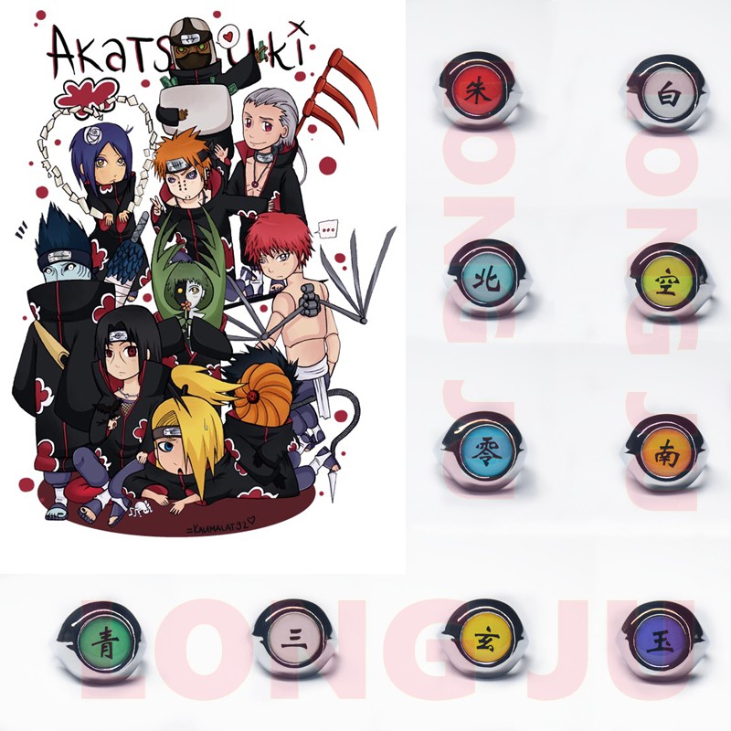 Akatsuki Nhẫn Naruto Nhẫn Sasuke Itachi Nhẫn Ninja Zhu Cosplay Orochimaru Nhẫn Akatsuki Thành Viên N
