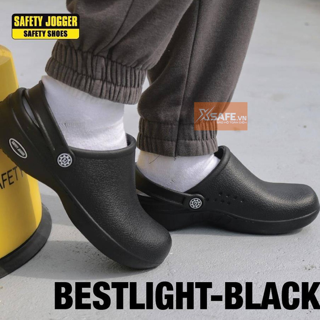 Giày chống trượt Oxypas Bestlight siêu nhẹ tiêu chuẩn EN chuyên dụng cho giày bảo hộ phòng sạch (đen) | BigBuy360 - bigbuy360.vn