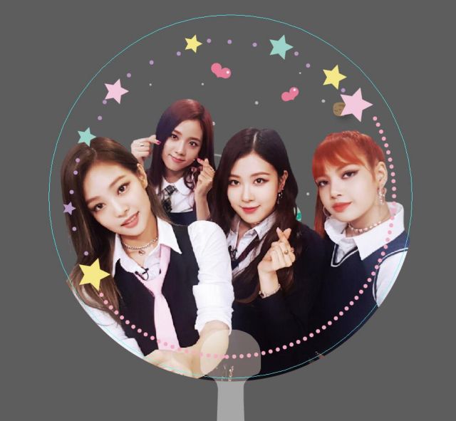 Quạt cầm tay BlackPink