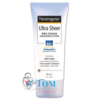 Kem chống nắng Neutrogena Ultra Sheer Dry-Touch SPF 50+ 85ml