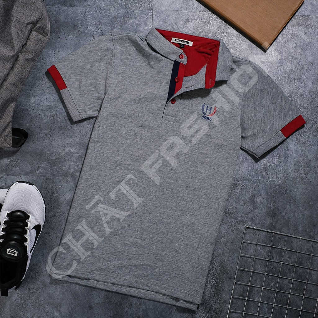 Áo Thun 1985 Thun Cotton Nam 💕𝘍𝘳𝘦𝘦𝘴𝘩𝘪𝘱💕 Áo Phông Tay Ngắn Cao Cấp Có Cổ 5 Màu 4 Size - Mã PS1200 - STAND | BigBuy360 - bigbuy360.vn