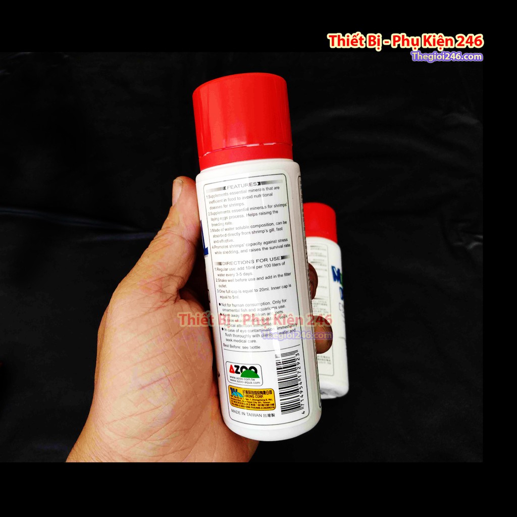 Azoo Mineral Plus Khoáng cao cấp cho Tép của hãng Azoo