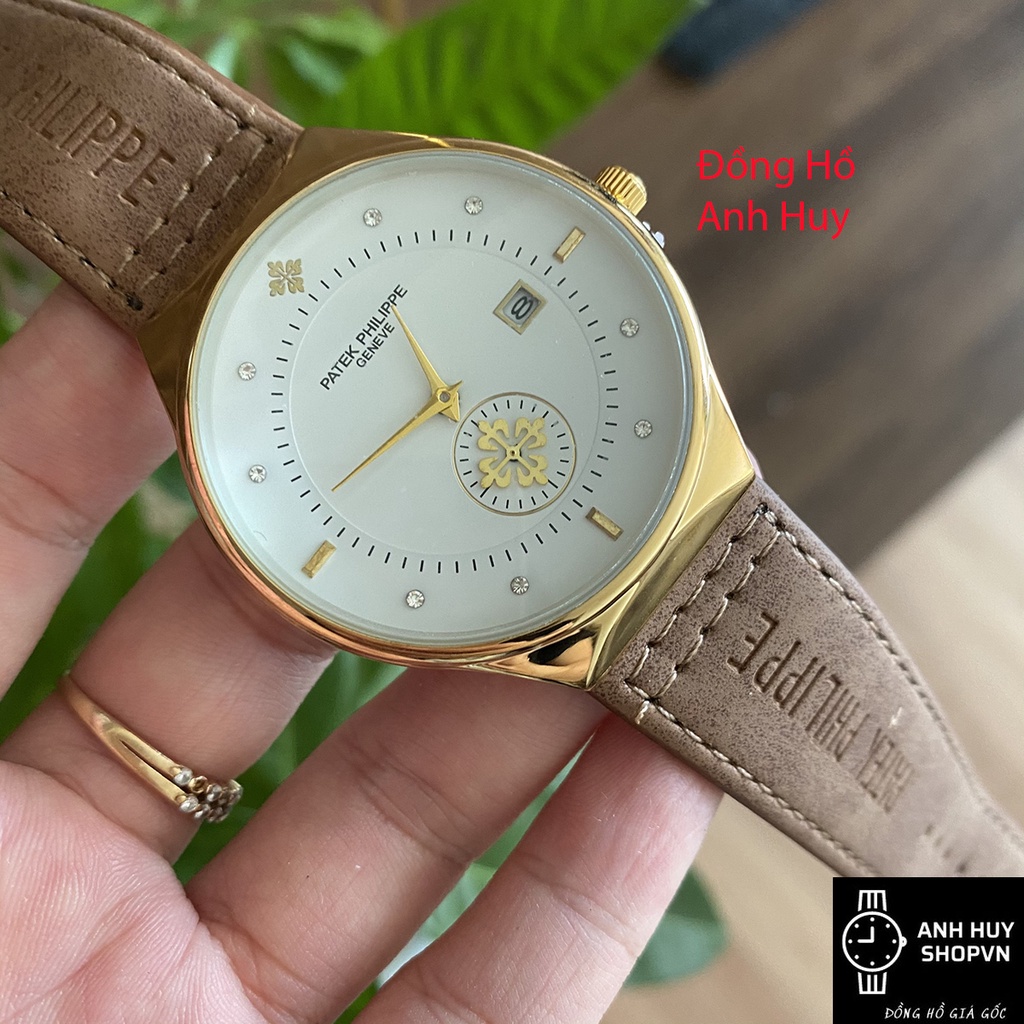 Đồng Hồ Nam PA.TEK Dây da mặt kính Sapphire chống xước AnhHuyshop | BigBuy360 - bigbuy360.vn
