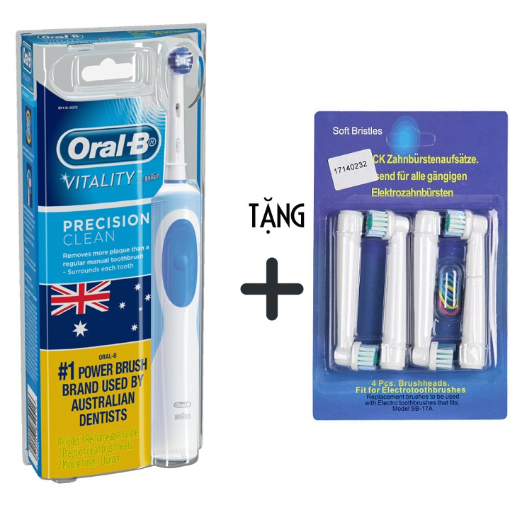 Máy đánh răng điện Oral B người lớn, trẻ em, Bàn chải điện Oral B mStar