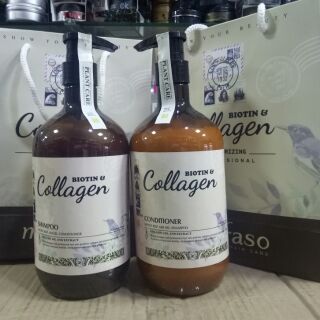 Combo cặp dầu gội xả Collagen Mefaso 1700ml