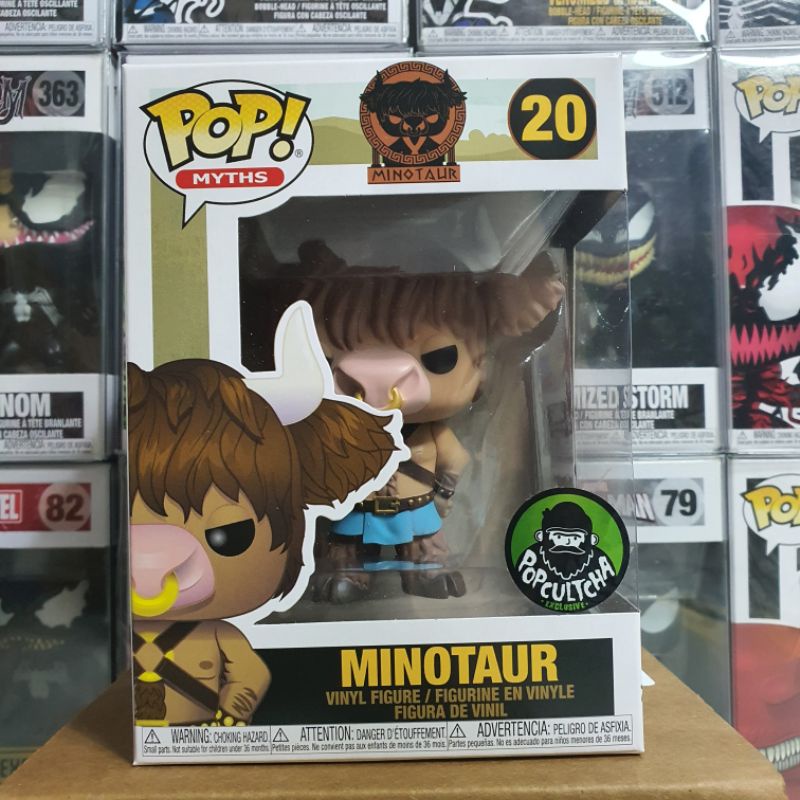 Đồ chơi mô hình funko pop 20 Minotaur Popcultcha Sticker - Myths