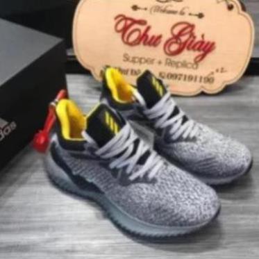 [Sale 3/3]giày alphabounce xám lòng vàng P09 L