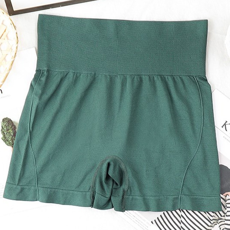 Quần Sooc Legging Lưng Cao Định Hình Eo An Toàn Cho Người Tập Yoga / Chạy Bộ