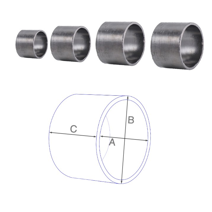 Vòng đệm cao su gắn pô xe giúp giảm thanh chống bụi bẩn cho xe mô tô