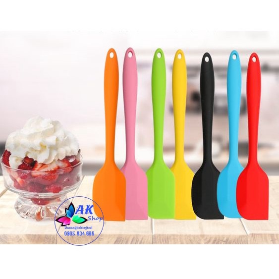 CÂY VÉT BỘT SPATULA SILICON