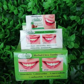 Kem tẩy trắng răng Green Herb thái lan