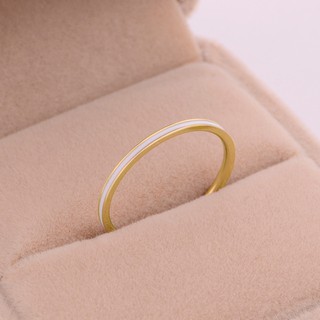 Nhẫn Teapear Mini Đơn Giản Sơn Màu