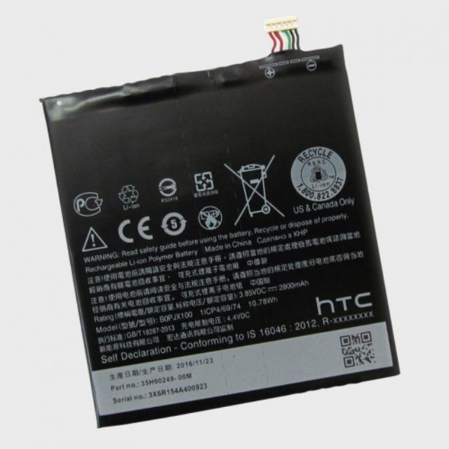 Pin HTC Desire 728G (BOPJX100) - 2800mAh  BH 6 tháng đổi mới