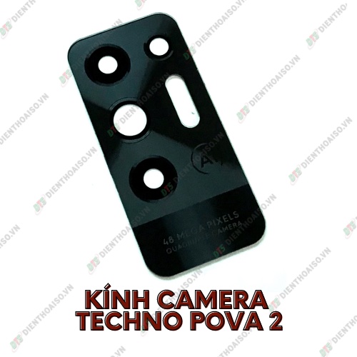 Kính camera techno pova 2 kèm keo dán