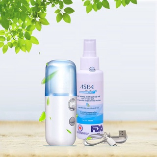 Máy phun sương Nano Mini ASFA dưỡng ẩm cấp tốc 30ml