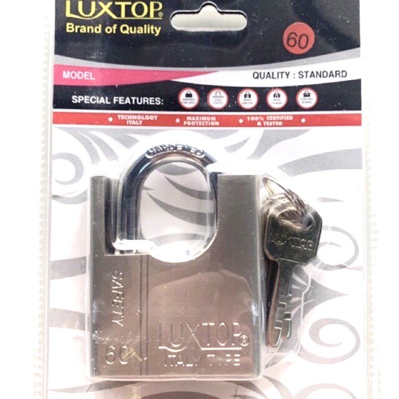 Ổ khoá LUXTOP 6 phân chống cắt