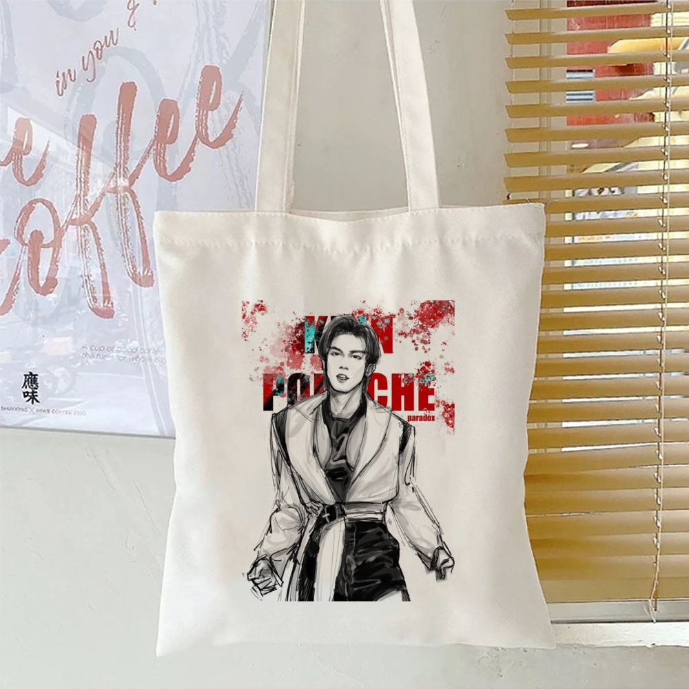 Aio Túi Vải canvas Đeo Vai Họa Tiết Thời Trang Cho Nữ