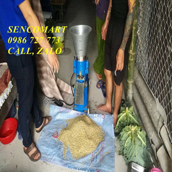 Máy Ép Cám Viên Cho Gà Vịt, Máy Ép Cua Ốc Thành Cám SC150K
