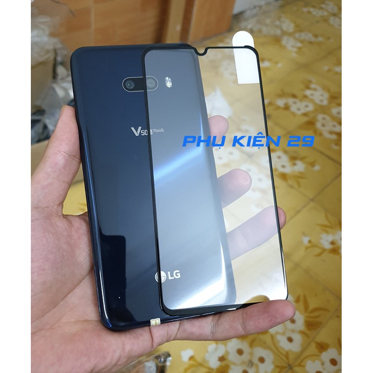 [LG V50S/LG G8X] Kính cường lực FULL màn FULL keo Glass Pro+ 9H