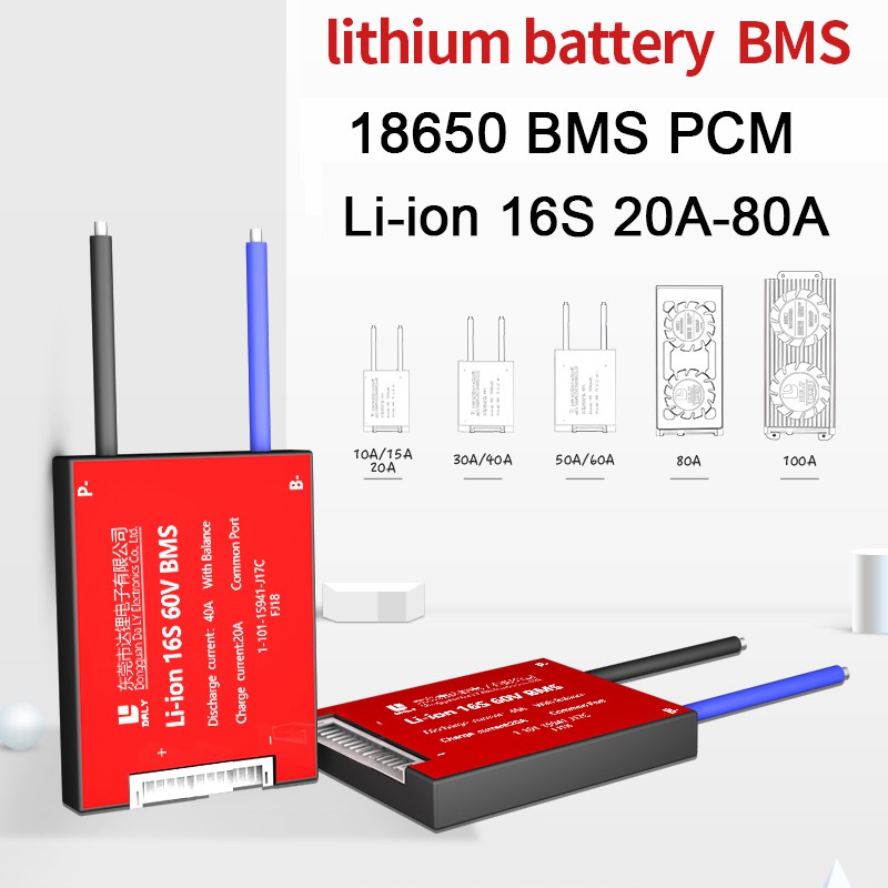 Bảng Mạch Bảo Vệ Pin 16s 60v 20a-50a 18650