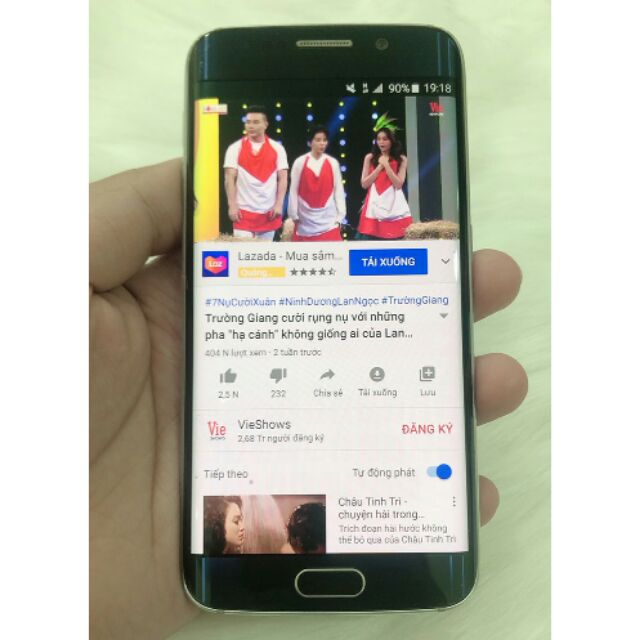 Điện Thoại Samsung Galaxy S6 Edge Cũ