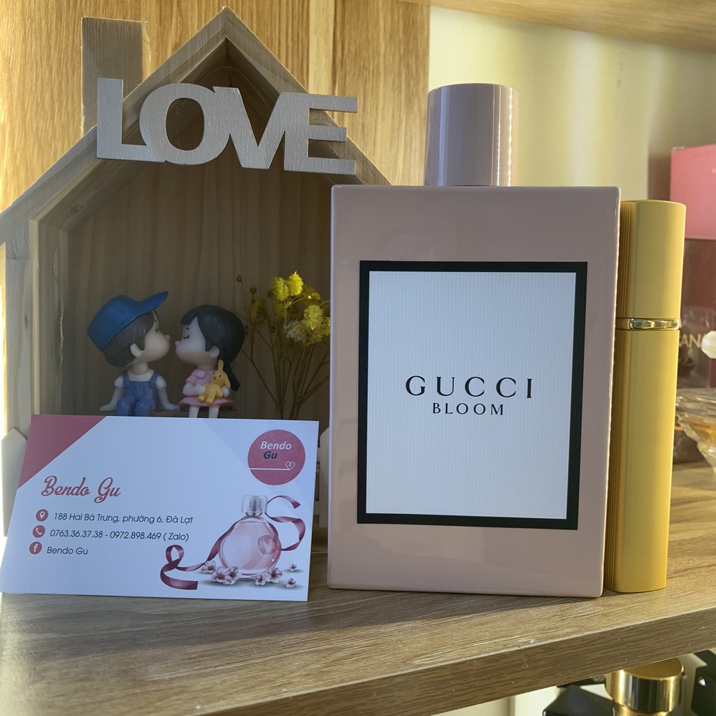 Mẫu Thử Nước Hoa Gucci Bloom hồng - 10ml, 2ml