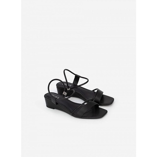 Vascara Giày Sandal Đế Xuồng Quai Ngang - SDX 0426 - Màu Đen