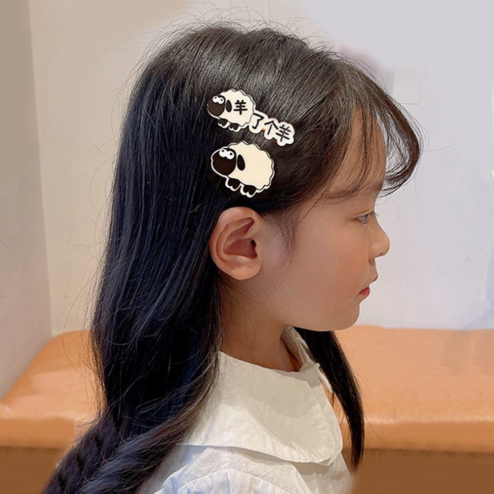 Kẹp Tóc Hình Cà Rốt / Cừu Phong Cách Vintage Cho Nữ