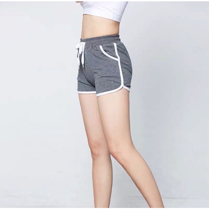 Quần đùi nữ hàn quốc thể thao thoáng mát thoải mái trẻ trung thời trang
