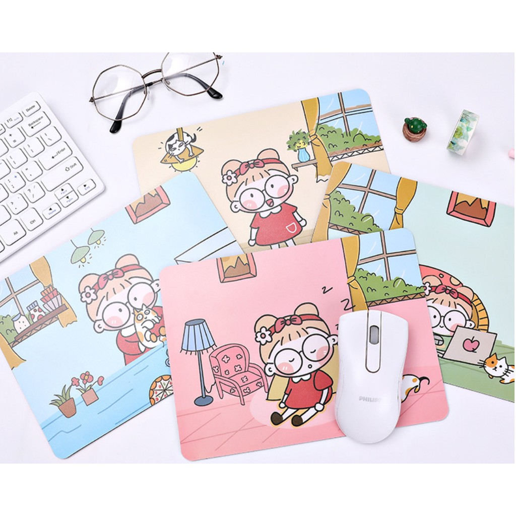 Miếng Lót Di Chuyển Chuột BÉ MOI MOI HÀN QUỐC Dễ Thương, Giá Rẻ 2K