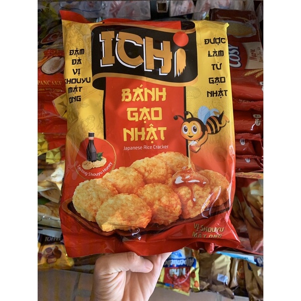 Bánh Gạo Nhật Ichi vị shouyu mật ong