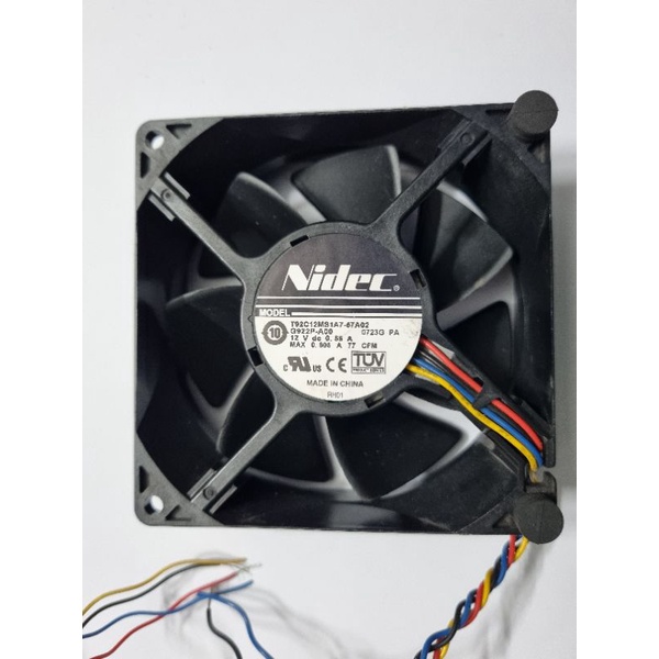 Quạt DC 12V  0.55A- 1A 9x9x3cm (Hàng rã máy tính)