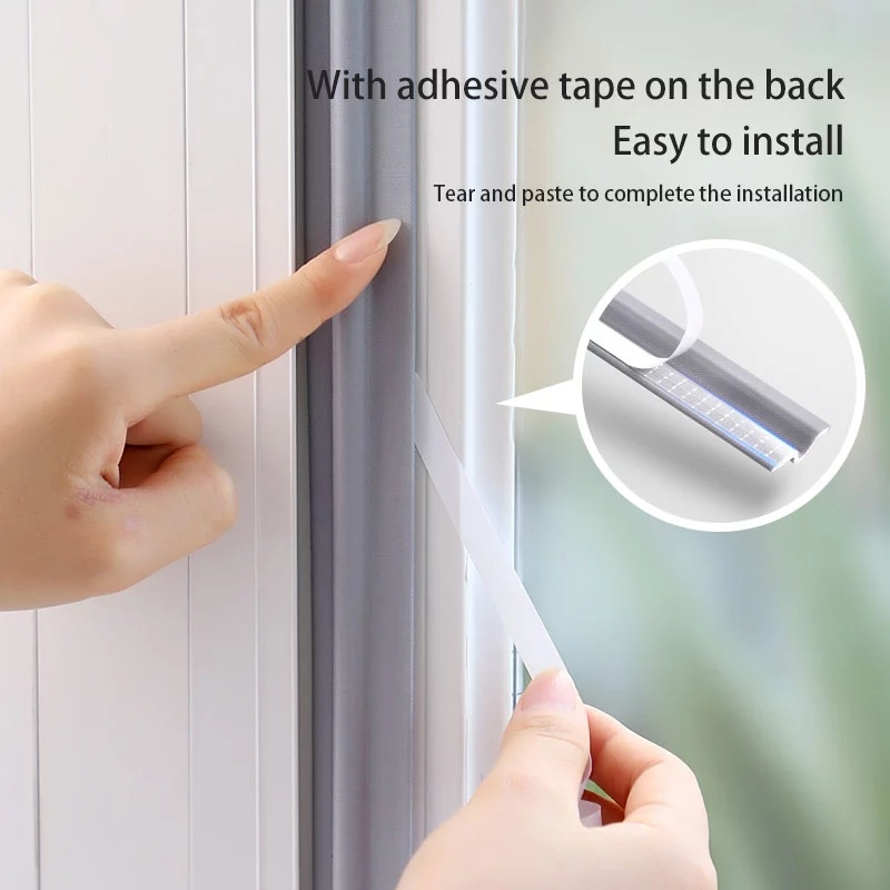 Cuộn Dây Xốp 2m Dán Mép Cửa Sổ Chống Va Chạm