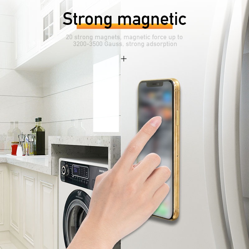 Giá Đỡ Điện Thoại Có Nam Châm Xoay 360 Độ Tiện Dụng