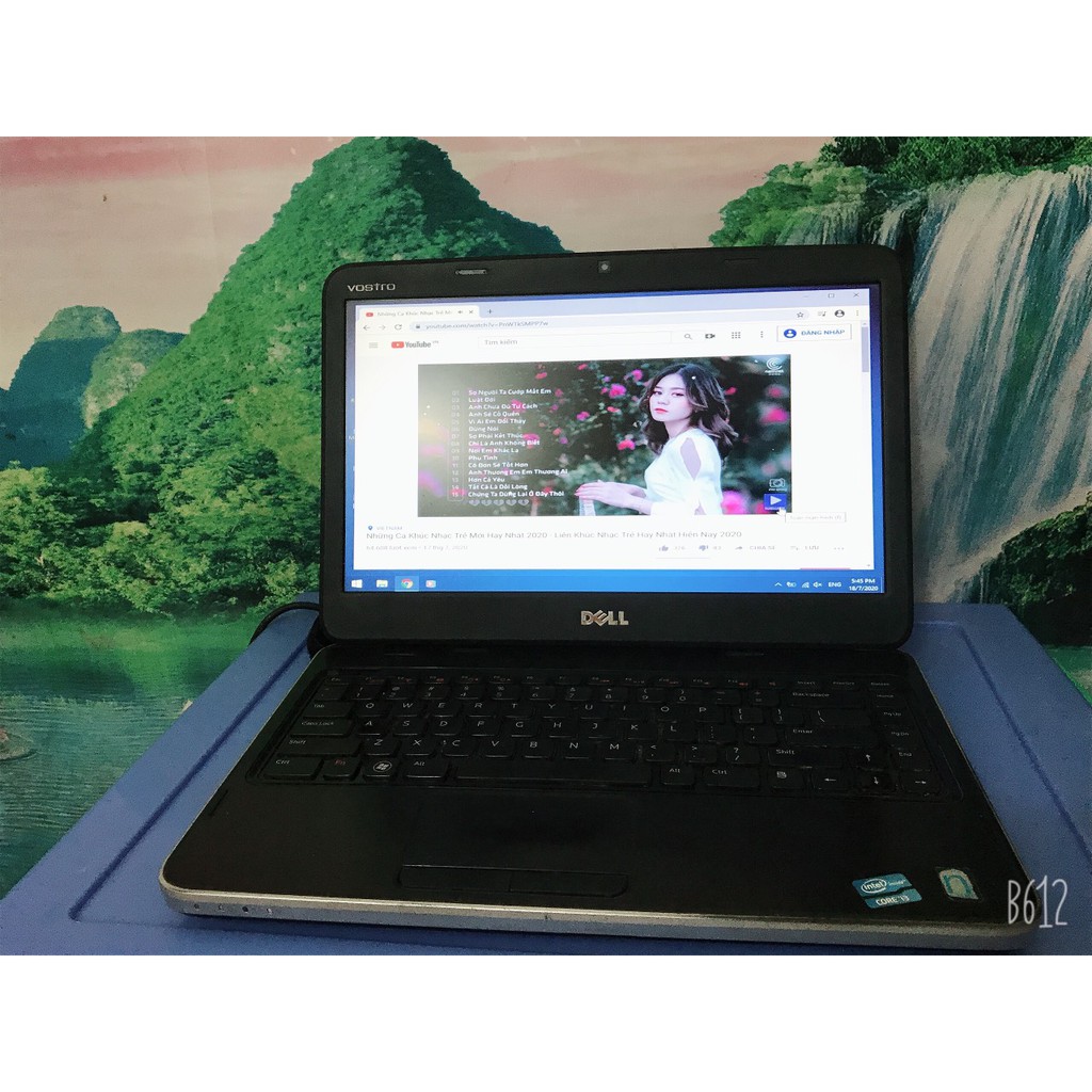 laptop DELL vosto 1450 i3-2350m ran 4gb dùng văn phòng,học tâp  chơi game cong rất tốt