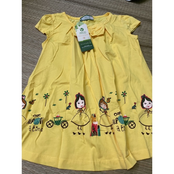 đầm suông veco bé gái