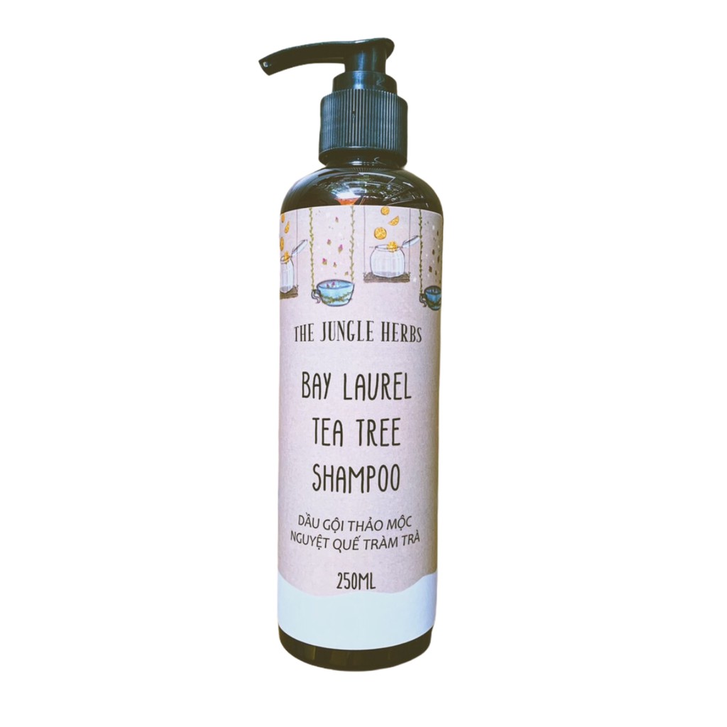 Dầu Gội Đầu Nguyệt Quế Tràm Trà ✨ Free Ship ✨ | Bay Laurel Tea Tree Shampoo