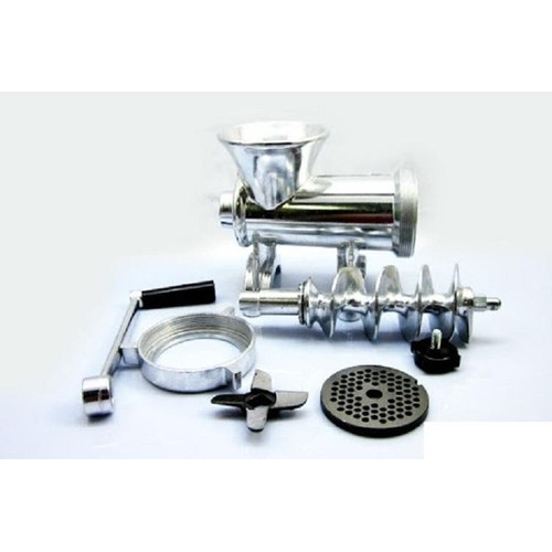 Máy xay thịt, xay cua quay tay cỡ đại bằng Nhôm số 12