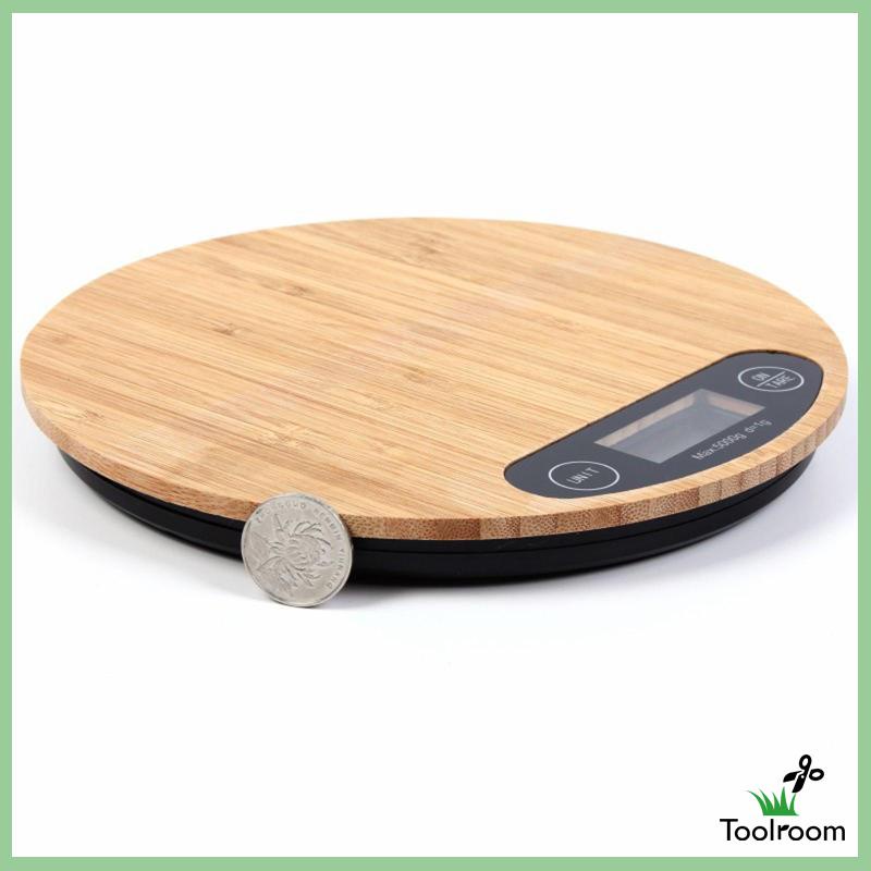 Cân Điện Tử Hình Vuông Có Màn Hình LED Hiển Thị Kỹ Thuật Số Tiện Dụng Cho Nhà Bếp