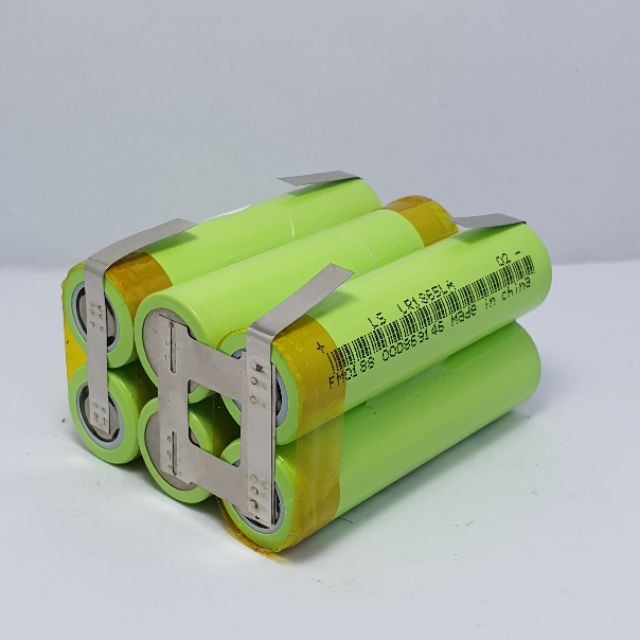 achun.vn - KHỐI PIN National-3S-12V - 4000mah XẢ 40A (không Mạch) cell Lishen