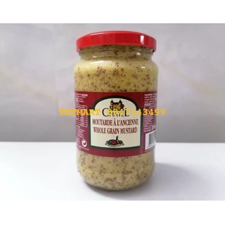 Mù tạt hạt nguyên hạt Dijon Cha. 370g (Whole grain mustard)