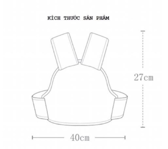 Đai xe máy lưới phản quang cho bé